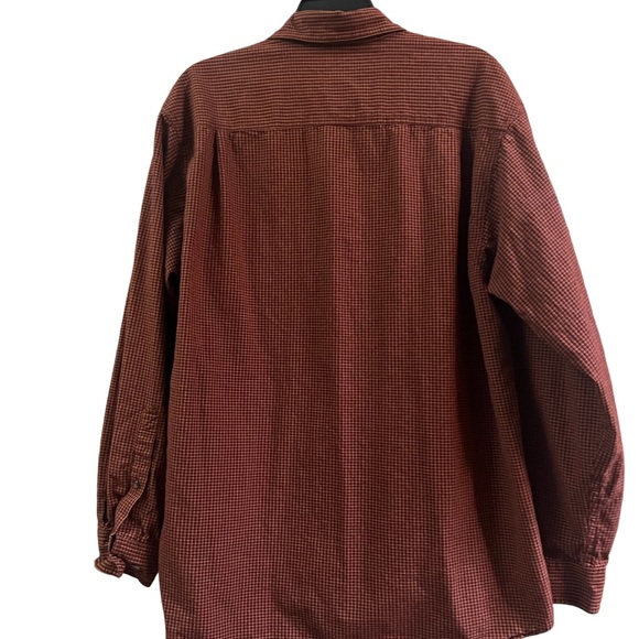 Columbia Brown Plaid Button Up Shirt - Picture 2 of 4